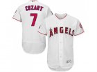 Men Los Angeles Angels Of Anaheim #7 Zack Cozart White Flexbase Authentic Collection Stitched MLB Jersey