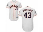 Houston Astros #43 Lance McCullers Authentic White Home 2017 World Series Bound Flex Base MLB Jersey
