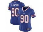 Women Nike Buffalo Bills #90 Shaq Lawson Vapor Untouchable Limited Royal Blue Team Color NFL Jersey