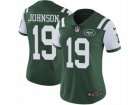 Women Nike New York Jets #19 Keyshawn Johnson Vapor Untouchable Limited Green Team Color NFL Jersey