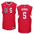 Mens Adidas Los Angeles Clippers #5 Marreese Speights Swingman Red Road NBA Jersey
