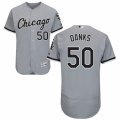 Men's Majestic Chicago White Sox #50 John Danks Grey Flexbase Authentic Collection MLB Jersey