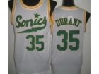 nba Seattle Supersonic #35 Kevin Durant White(Revolution 30)
