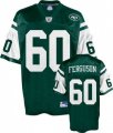 New York Jets #60 D Brickashaw Ferguson green