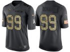 Nike Los Angeles Rams #99 Aaron Donald Mens Stitched Black NFL Salute to Service Limited Jerseys