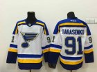 NHL St Louis Blues #91 Vladimir Tarasenko White Road Stitched Jerseys