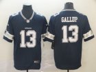 Nike Cowboys #13 Michael Gallup Navy Vapor Untouchable Limited Jersey