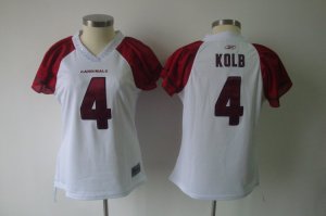 2010 Women\'s Field Flirt Fashion nfl Arizona Cardinals #4 Kevin Kolb white