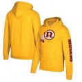Washington Redskins Mitchell & Ness Classic Team Pullover Hoodie Gold