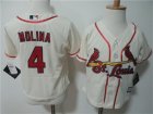 Cardinals #4 Yadier Molina Toddler Jersey