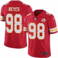 Mens Nike Kansas City Chiefs #98 Kendall Reyes Elite Red Rush NFL Jersey