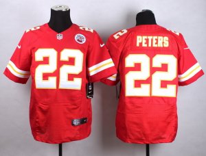 Nike Kansas City Chiefs #22 Marcus Peters Red jerseys(Elite)