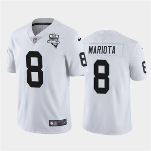 Nike Raiders #8 Marcus Mariota White 2020 Inaugural Season Vapor Untouchable Limited