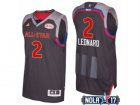 2017 All-Star Spurs Kawhi Leonard #2 Western Conference Charcoal Jersey
