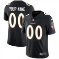 Mens Nike Baltimore Ravens Customized Black Alternate Vapor Untouchable Limited Player NFL Jersey