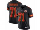 Nike Kansas City Chiefs #71 Mitchell Schwartz Limited Black Rush NFL Jersey