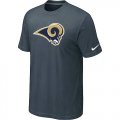 Nike St. Louis Rams Sideline Legend Authentic Logo T-Shirt Grey