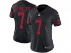 Women Nike San Francisco 49ers #7 Matt Barkley Vapor Untouchable Limited Black NFL Jersey