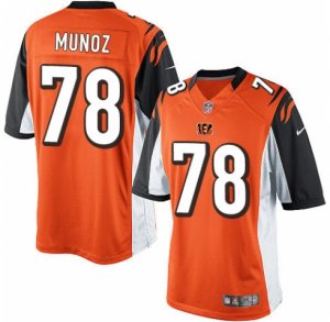 Men\'s Nike Cincinnati Bengals #78 Anthony Munoz Limited Orange Alternate NFL Jersey