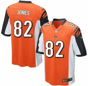 Men\'s Nike Cincinnati Bengals #82 Marvin Jones Game Orange Alternate NFL Jersey