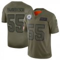 Nike Cowboys #55 Leighton Vander Esch 2019 Olive Salute To Service Limited Jersey