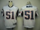 NFL New England Patriots #51 mayo White
