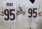 nfl Chicago Bears #95 Dent Throwback white