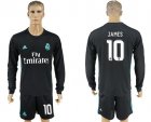 2017-18 Real Madrid 10 JAMES Away Soccer Jersey