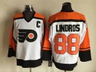 NHL Philadelphia Flyers #88 Eric Lindros white Throwback jerseys
