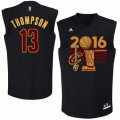 Men Adidas Cleveland Cavaliers #13 Tristan Thompson Swingman Black 2016 Finals Champions NBA Jersey