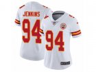 Women Nike Kansas City Chiefs #94 Jarvis Jenkins Vapor Untouchable Limited White NFL Jersey