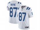 Mens Nike Indianapolis Colts #87 Reggie Wayne Vapor Untouchable Limited White NFL Jersey