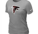 Women Atlanta Falcons L.Grey T-Shirts