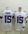 Nike Minnesota Vikings #15 Colter white jerseys[Elite Colter]