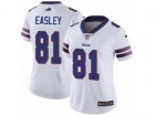 Women Nike Buffalo Bills #81 Marcus Easley Vapor Untouchable Limited White NFL Jersey