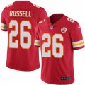 Mens Nike Kansas City Chiefs #26 KeiVarae Russell Limited Red Rush NFL Jersey