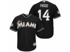 Mens Miami Marlins #14 Martin Prado 2017 Spring Training Cool Base Stitched MLB Jersey