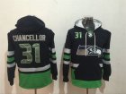 Seattle Seahawks #31 Kam Chancellor Black All Stitched Hooded Sweatshirt