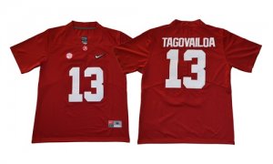 Alabama Crimson Tide #13 Tua Tagovailoa Red 2018 Diamond Edition jersey