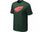 NHL Detroit Red Wings Big & Tall Logo D.Green T-Shirt