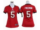 Nike Women NFL Tampa Bay Buccaneers #5 Josh Freeman Red Jerseys