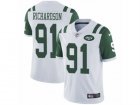 Mens Nike New York Jets #91 Sheldon Richardson Vapor Untouchable Limited White NFL Jersey