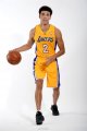 Lakers #2 Lonzo Ball Yellow Swingman Jersey(With Shorts)