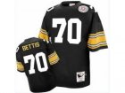 nfl Pittsburgh Steelers #70 Ernie Stautner Black Stitched jerseys