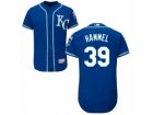 Mens Majestic Kansas City Royals #39 Jason Hammel Blue Flexbase Authentic Collection MLB Jersey