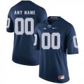 Penn State Navy Mens Customized College Football Jersey