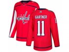 Men Adidas Washington Capitals #11 Mike Gartner Red Home Authentic Stitched NHL Jersey