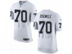 Mens Nike Oakland Raiders #70 Kelechi Osemele Elite White NFL Jersey