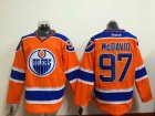 nhl Edmonton Oilers # 97 McDAVID orange