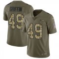 Nike Seahawks #49 Shaquem Griffin Olive Camo Salute To Service Limited Jersey